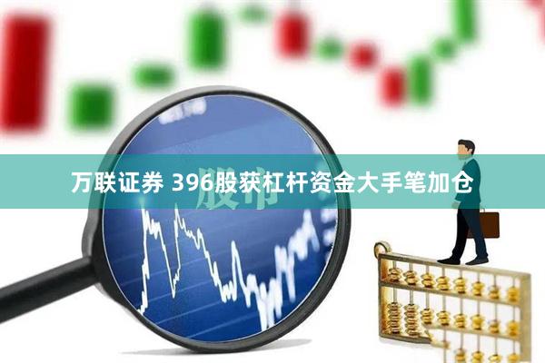万联证券 396股获杠杆资金大手笔加仓